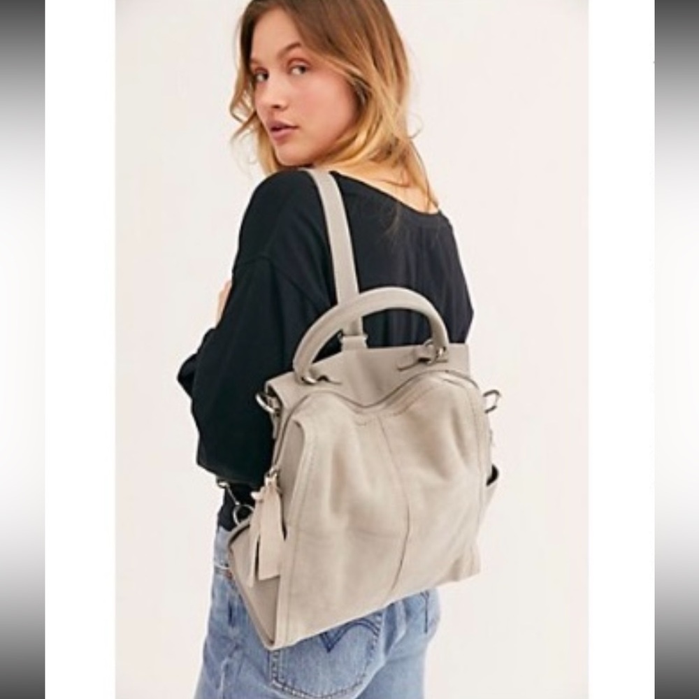 Abbie Suede Backpack